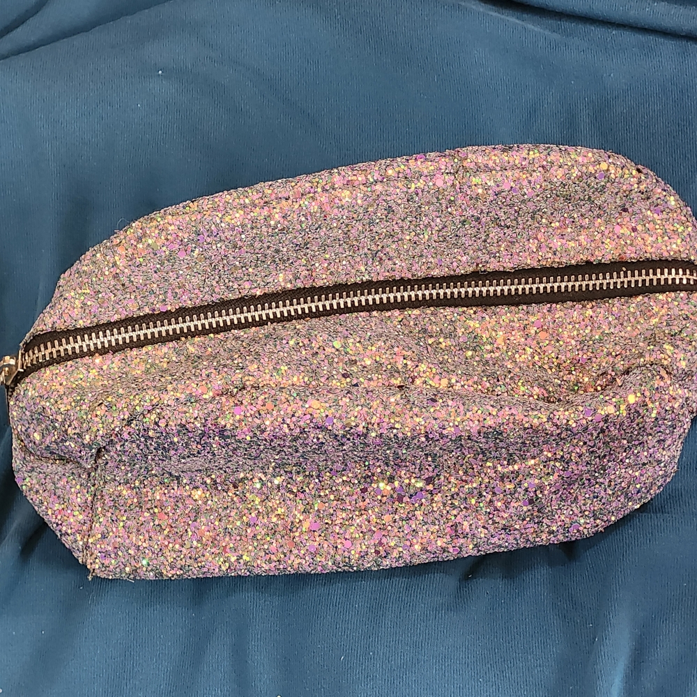 Sparkling Multicolor Cosmetic Bag